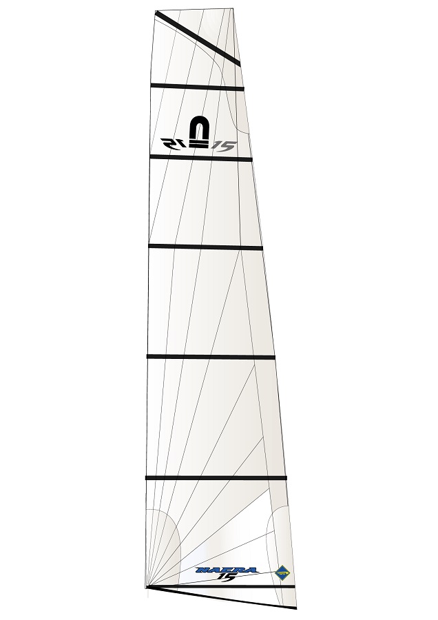 NACRA 20, GV Decksweeper, sans lattes, XRP radial