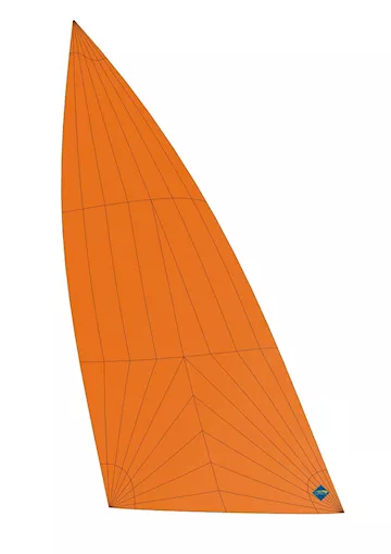 NACRA 20, Spi Standard, Nylon Holmenkol, Orange