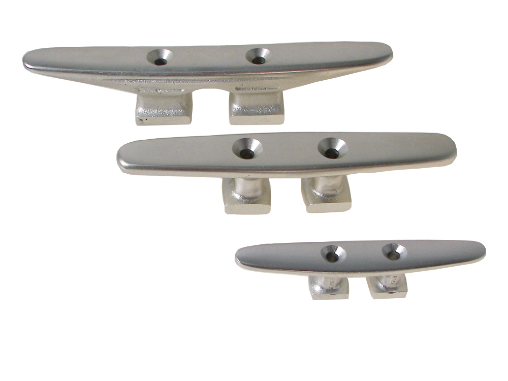 Taquet, inox, à visser, incurvé, 100mm