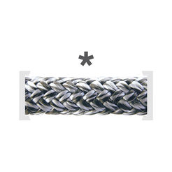 MAFFIOLI, âme DSK 78 race, gaine Polyester/Cordura, diamètre 8mm, dark grey