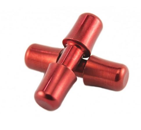 Dogbone Nonoss, alu, 38-9-12, rouge