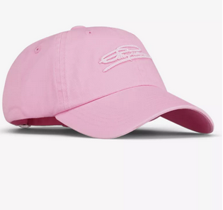 PELLE PETTERSON, Signature Washed Cap, Pink Panther