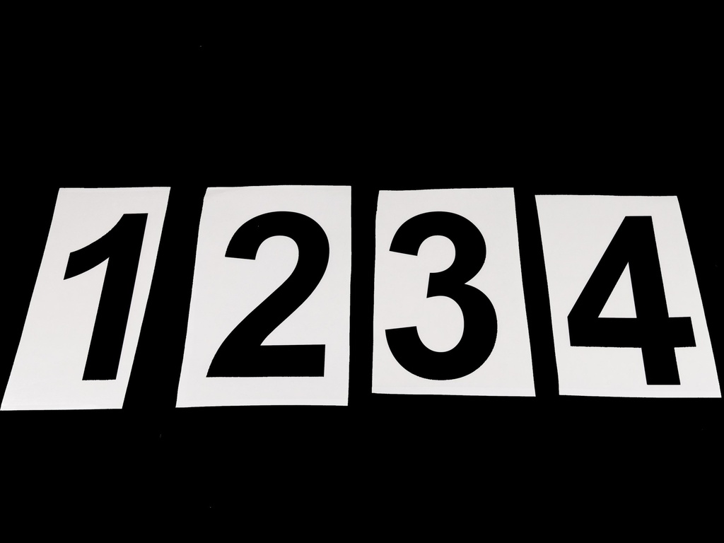 NACRA, Numéros de voile pour GV : 8