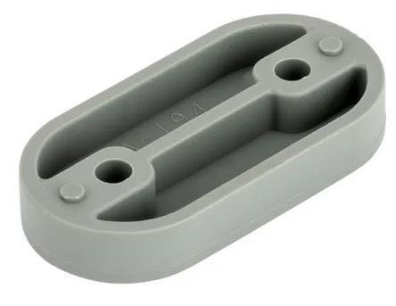 ALLEN, Rehausse taquet, plate, 8mm