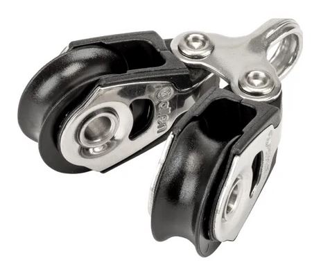 ALLEN, Poulie double, articulée, 20 mm