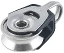 ALLEN, Poulie simple HL, inox, 20 mm