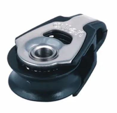 ALLEN, Poulie simple chape large, inox, 20 mm