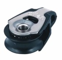 ALLEN, Poulie simple chape large, inox, 20 mm