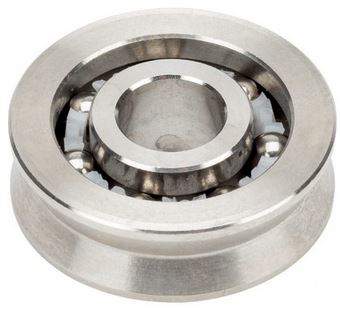 ALLEN, Réa inox, 25 x 8 x trou 8.4mm, BL 750kg