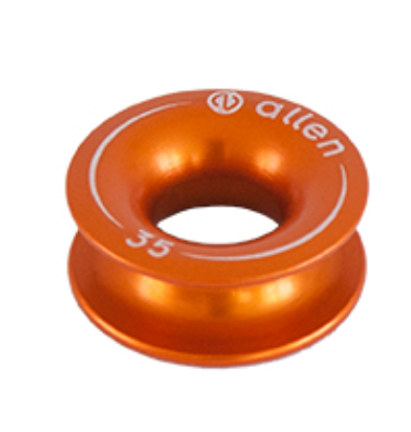 ALLEN, Thimble 35 x 14 x 15mm, Aluminium, Orange