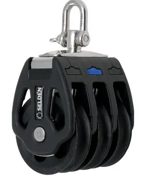 SELDEN, Poulie Triple, sur palier lisse, série 50