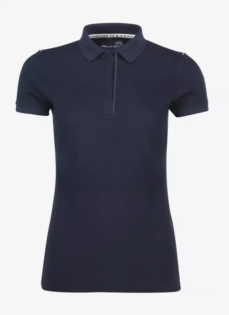 PELLE PETTERSON, Women Team Polo, Dk Navy Silver