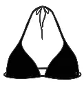 PELLE PETTERSON, W Bikini Top, Ink
