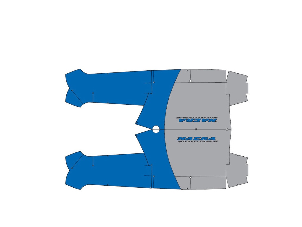 NACRA 20, Full Boat Cover compatible FCS