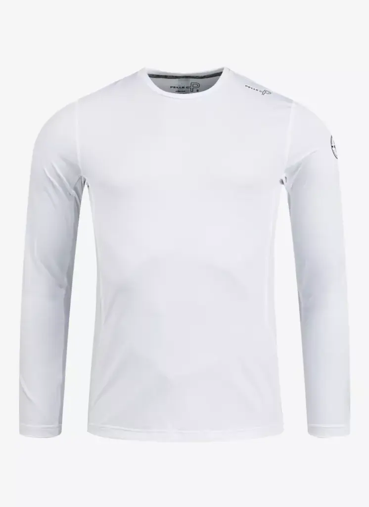 PELLE PETTERSON, Momentum Tee, LS, White