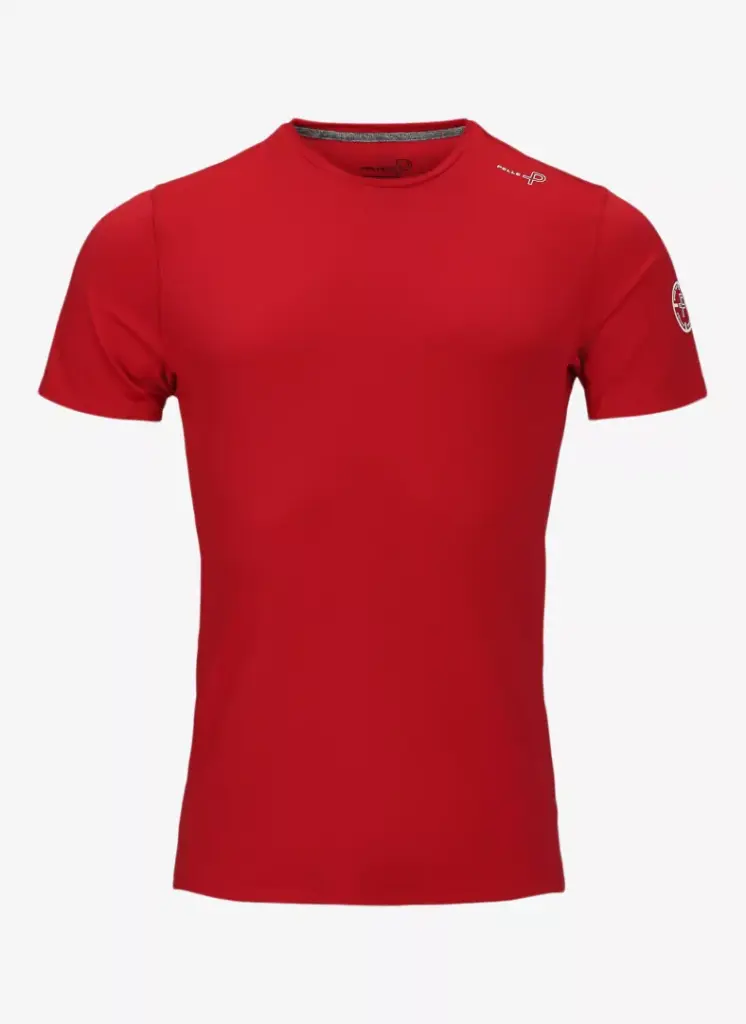 PELLE PETTERSON, Momentum Camber Tee, Race Red