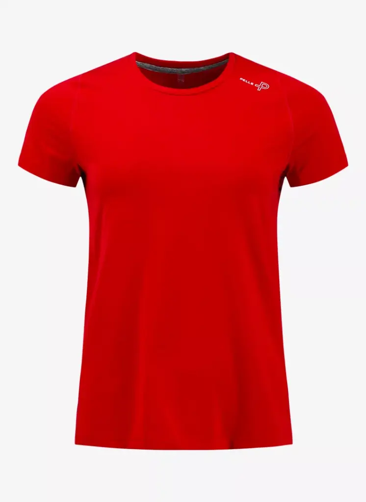 PELLE PETTERSON, Women, Momentum Camber Tee, Race Red