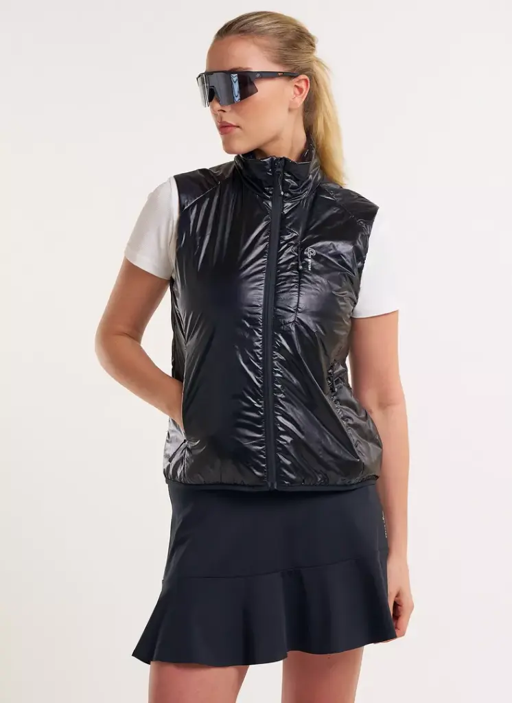 PELLE PETTERSON, Women Arolla Aero Vest, Jet Black