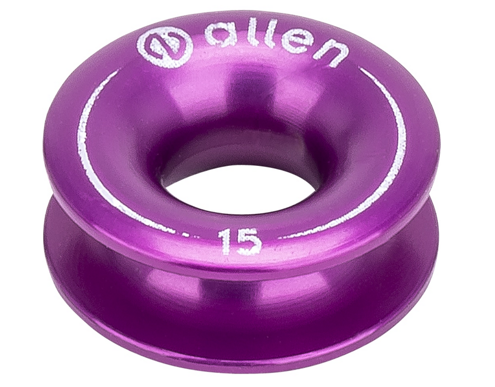 ALLEN, Thimble 25 x 10 x 10mm, Aluminium, Violet