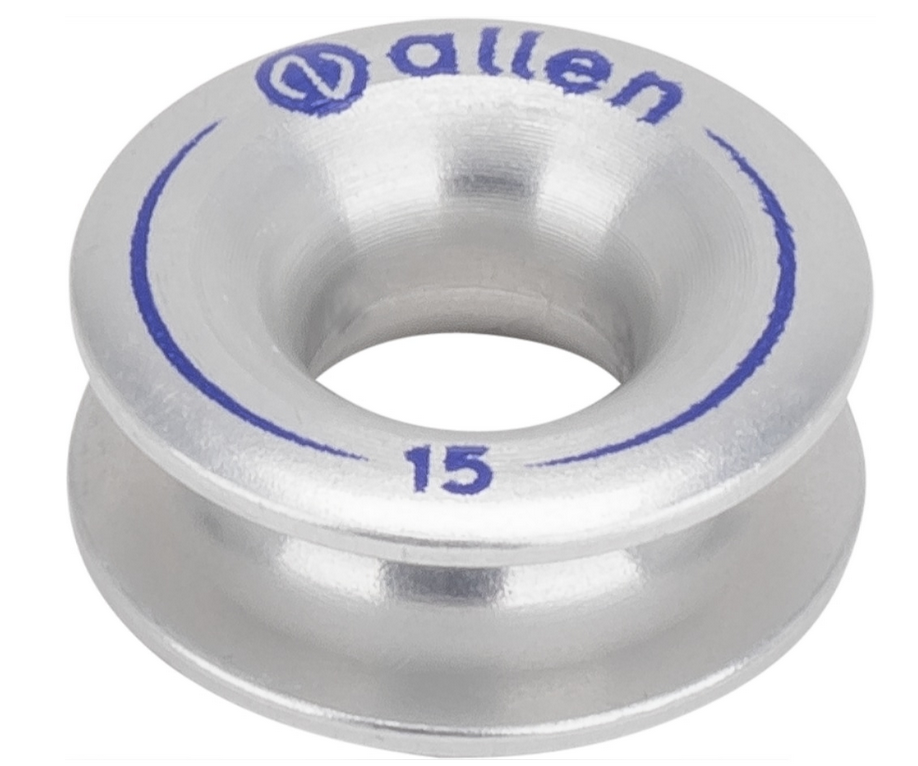 ALLEN, Thimble 25 x 10 x 10mm, Aluminium, Silver
