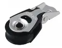 ALLEN, Poulie simple chape large avec ferrure, inox, 20 mm