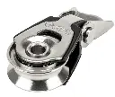ALLEN, Poulie simple chape large HL, avec ferrure, inox, 20 mm
