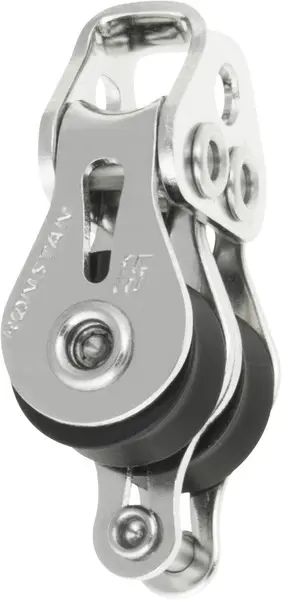 RONSTAN, poulie micro, double, avec ringot, 15mm