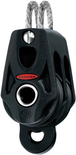 RONSTAN, poulie double, orbit, 30mm, ringot,