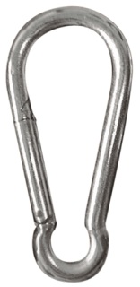 Mousqueton Simple Galva Taille 8