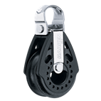HARKEN, poulie simple Carbo-block, 29mm, fixe