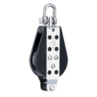 HARKEN, poulie simple Midrange, 76mm, émerillon, ringot