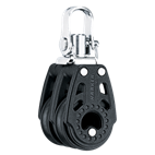 HARKEN, Poulie double, émérillonm Carbo, 29mm