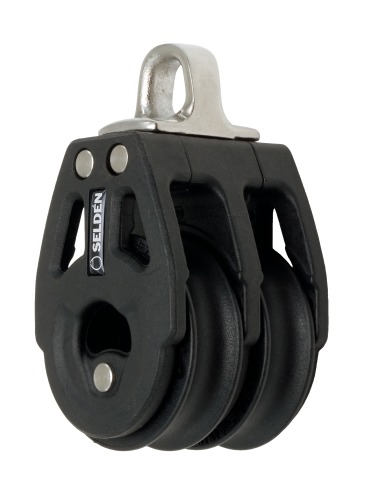 SELDEN, poulie double, 30mm