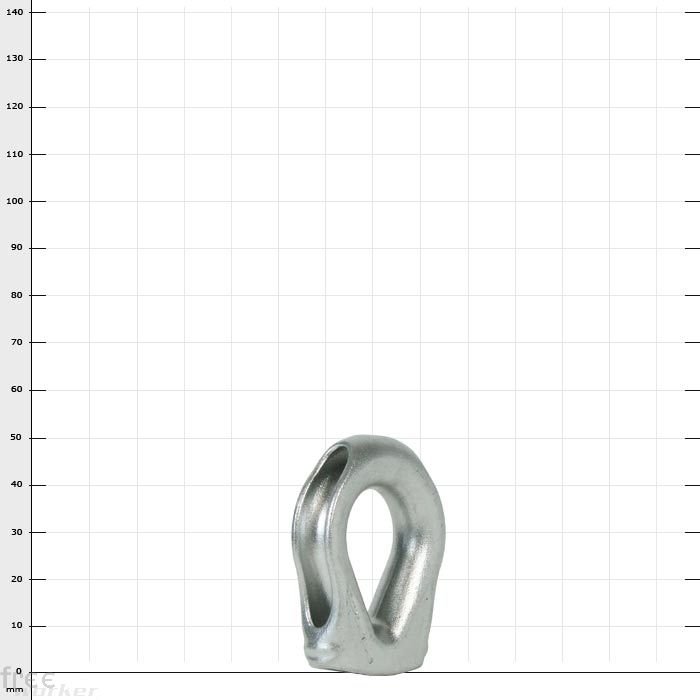 ART, Thimble INOX, 6mm