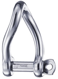 WICHARD, manille torse, autobloquante, 5mm