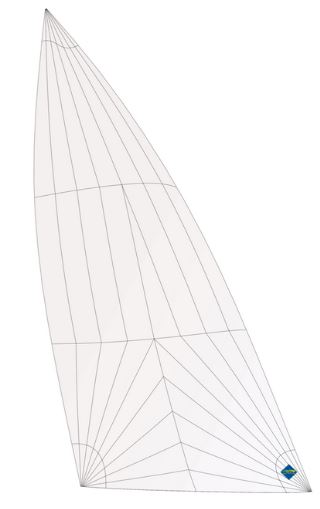 [60302-01S] NACRA 20, Spi Flat (FCS), Polyester Holmenkol, White