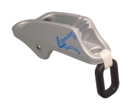 [CL253] CLAMCLEAT, taquet, avec roller, pour trapèze & hâle-bas, aluminium