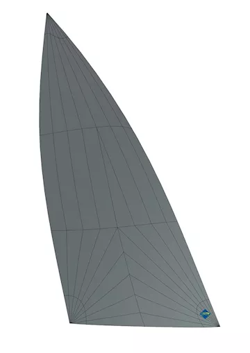 [60258-13] NACRA 20, Spi Standard, Nylon Holmenkol, Grey