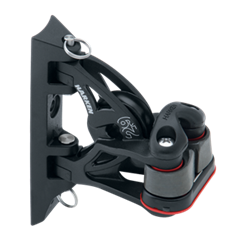 [H2156] HARKEN, Tourelle avec taquet alu, Carbo, 40mm