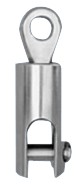[RF078B] RONSTAN, émerillon de tête, roulement à billes, acier inox, long. entraxe 46mm