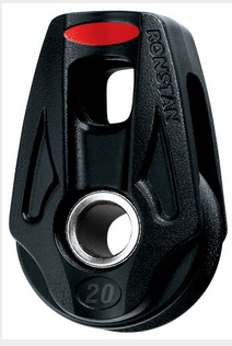 [RF25109] RONSTAN, poulie Orbit 20mm simple