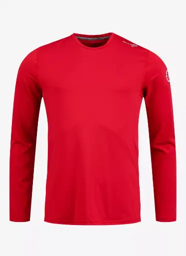 PELLE PETTERSON, Momentum Tee, LS, Race Red