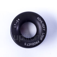 [L-Thimble 24A] KOHLHOFF, loop thimble 24, aluminium, 24/11/14mm, mwl=1500kgs