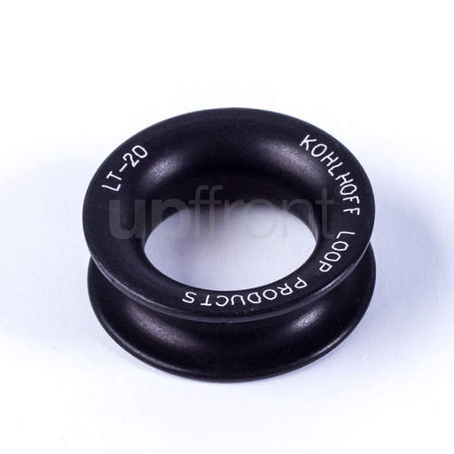 [L-Thimble  20A] KOHLHOFF, loop thimble 20, aluminium, 20/12/7mm, mwl=150kgs