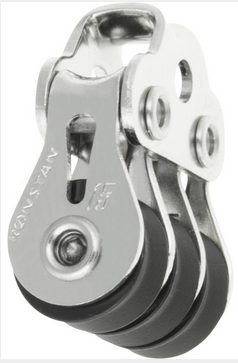 [RF15302] RONSTAN, minipoulie à roulement à billes, série 15, triple