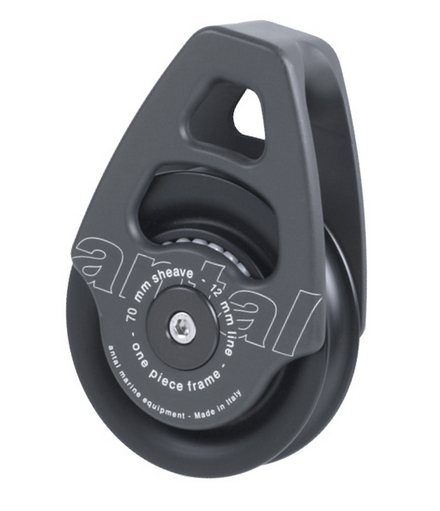 [00709] ANTAL, OPF series, poulie simple, réa Ø70, SWL 1300 kg