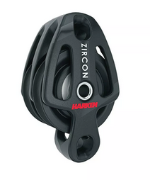 [H2188] HARKEN, Poulie double, ringot, Zircon, 29mm