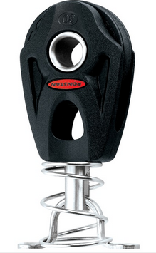 [RF35140] RONSTAN, Poulie debout Orbit, 30 mm, émerillon, pontet et ressort de maintien
