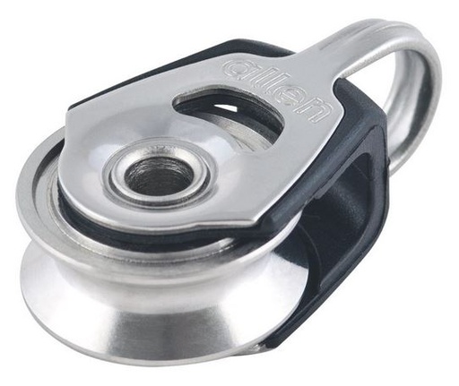 [A2030HL] ALLEN, Poulie simple HL, inox, 30 mm