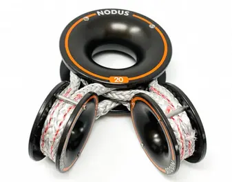 [NO20244] NODUS, Poulie violon, Mickey-Ring, Réglage 3D, anneau friction, 8/6 mm